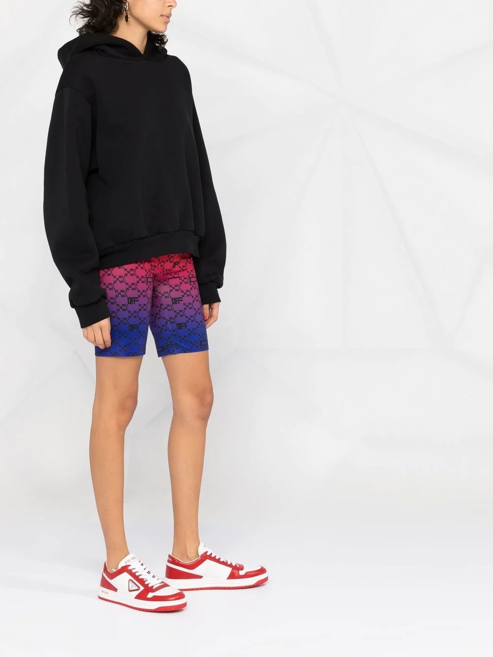 monogram-print cycling shorts - 4