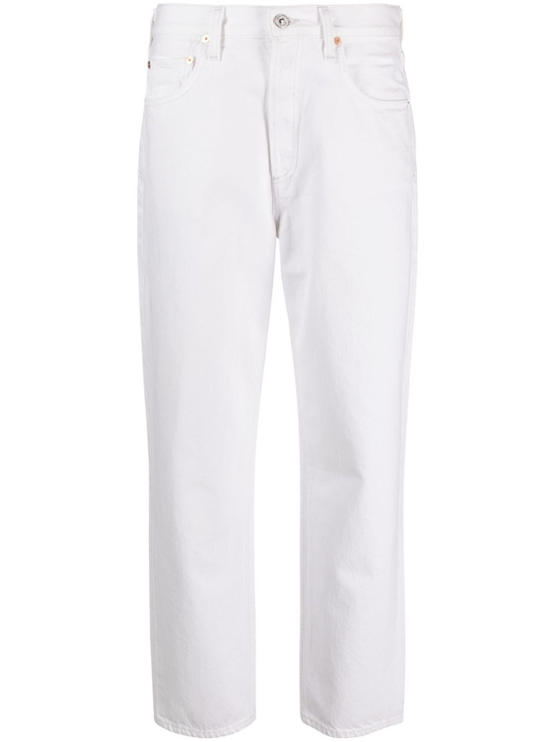 Devi low-rise straight-leg jeans 1
