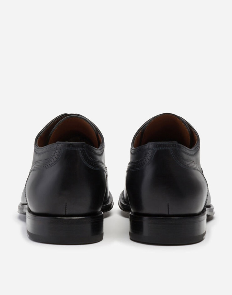 Brogue derby in giotto paint calfskin 3