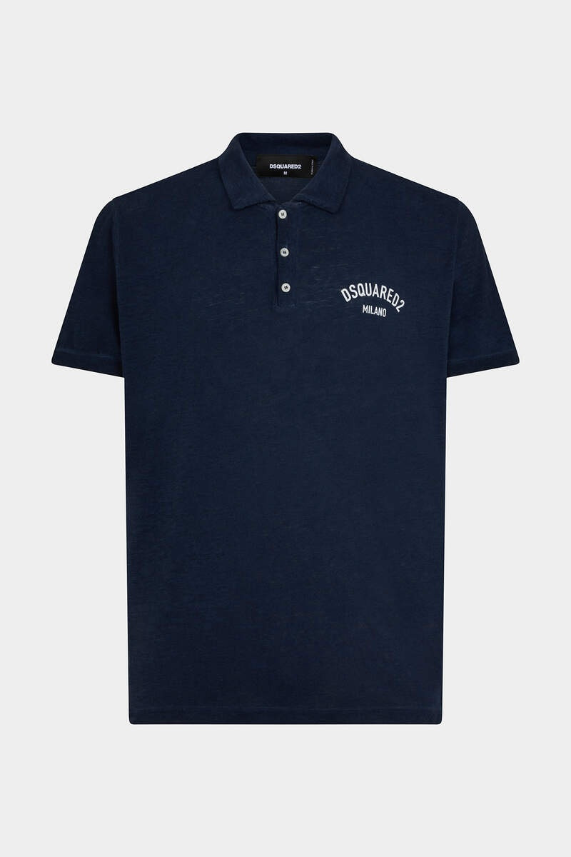 DSQUARED2 MILANO TENNIS FIT POLO SHIRT 1