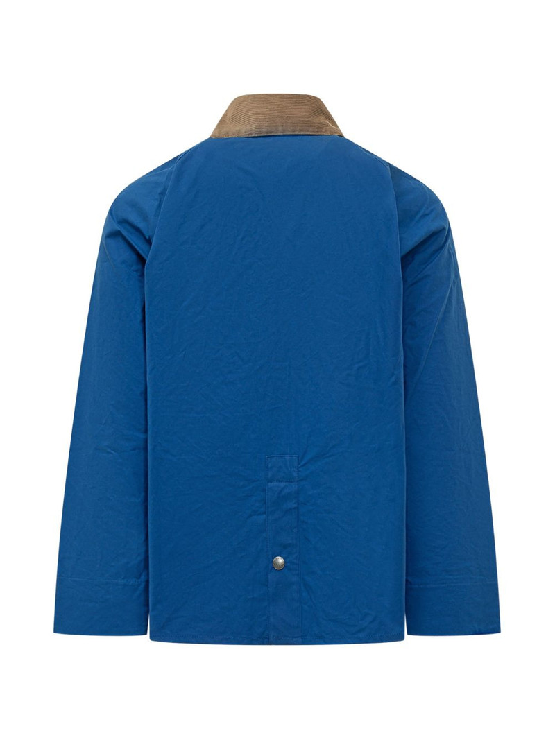 Barbour x Paul Smith corduroy-collar pocket jacket outlook