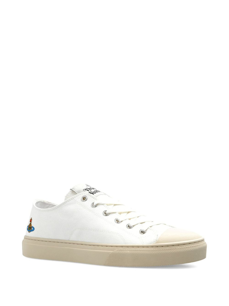 Vivienne Westwood Orb-appliqué sneakers outlook