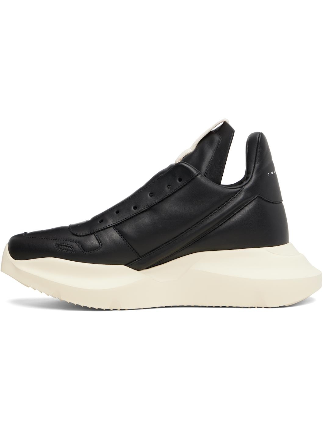 Black & Off-White Concordians Geth Runner Sneakers - 3