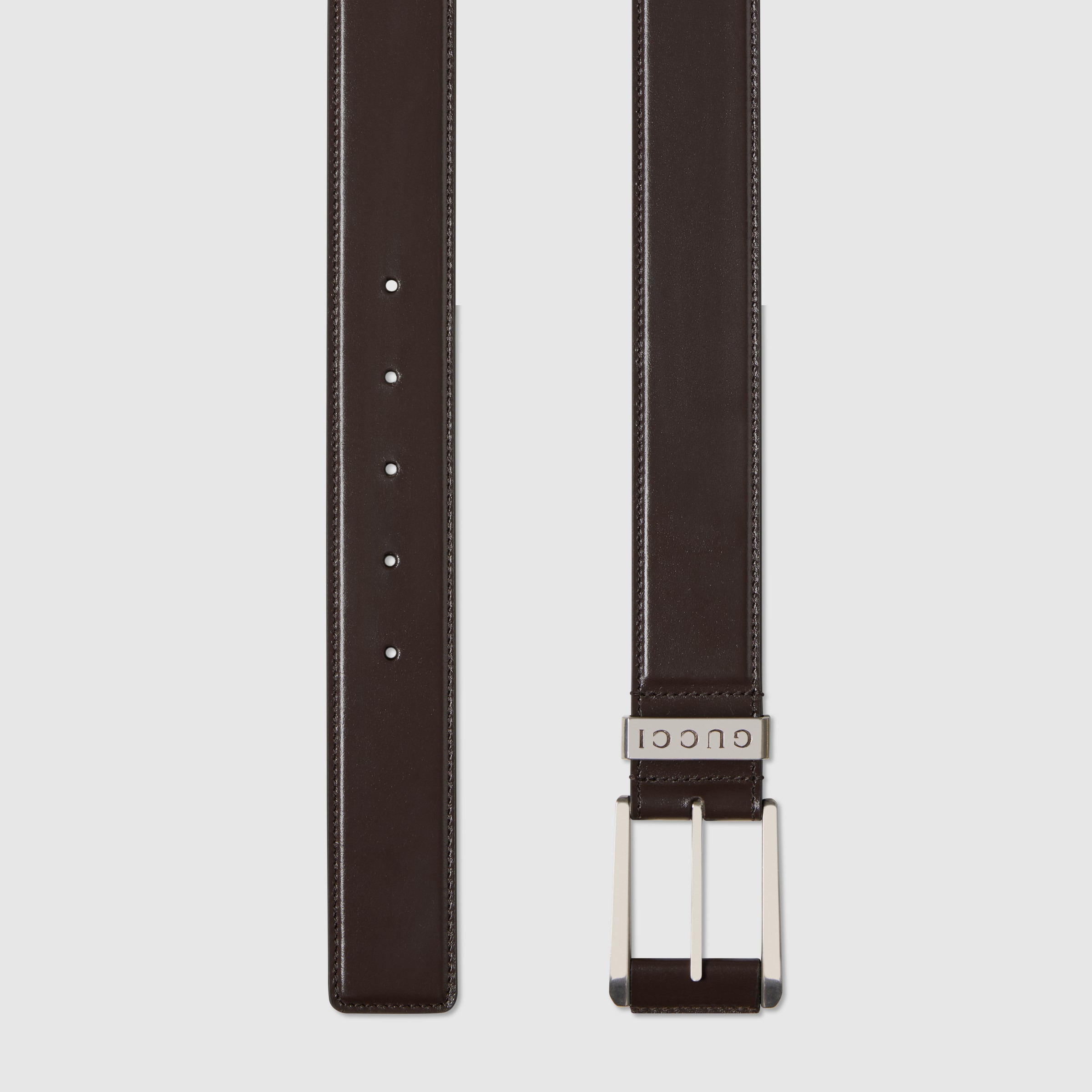 Belt with squared buckle - 2