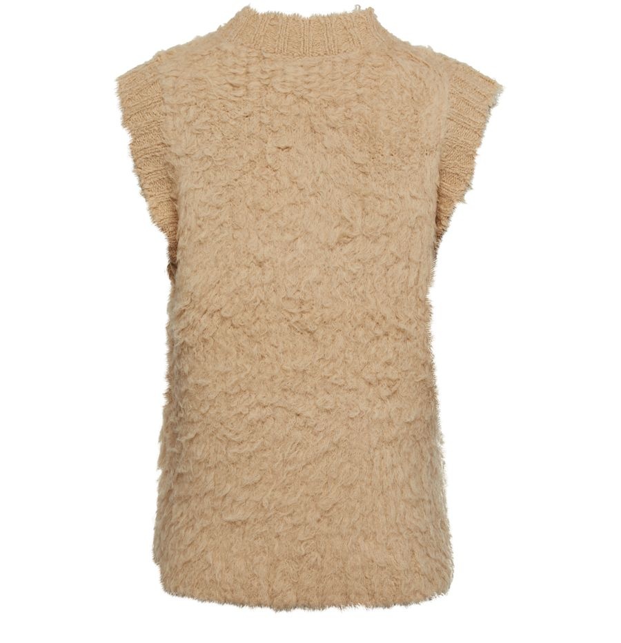 Korso sleeveless V-neck sweater - 3