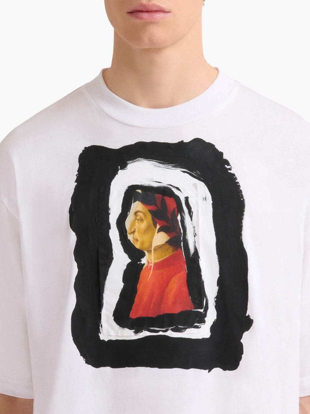 Dante-print T-shirt - 4