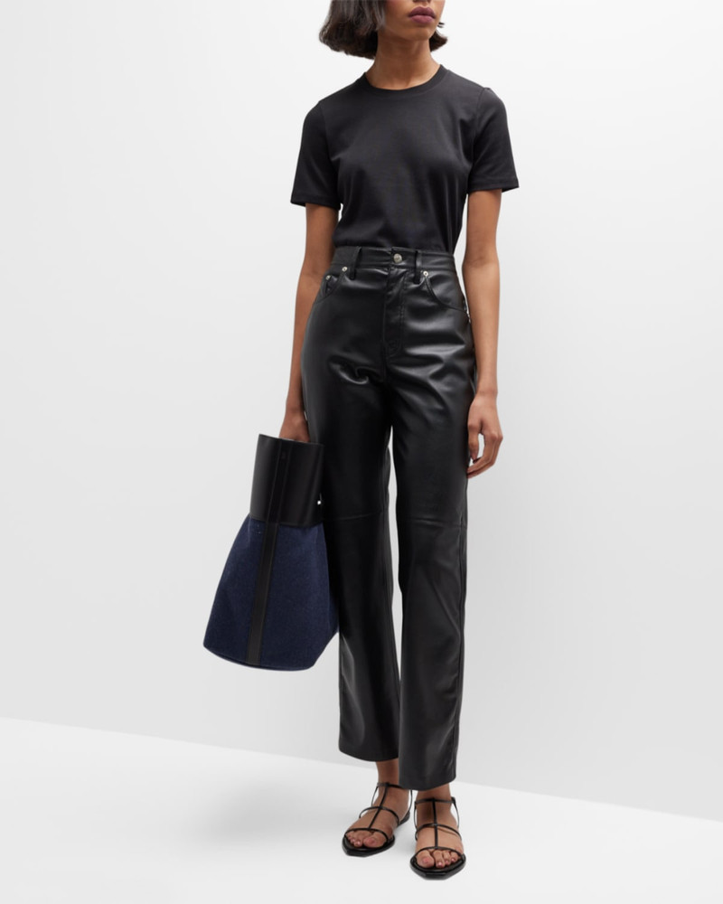 Theory Johanna Crewneck Classic Tee outlook