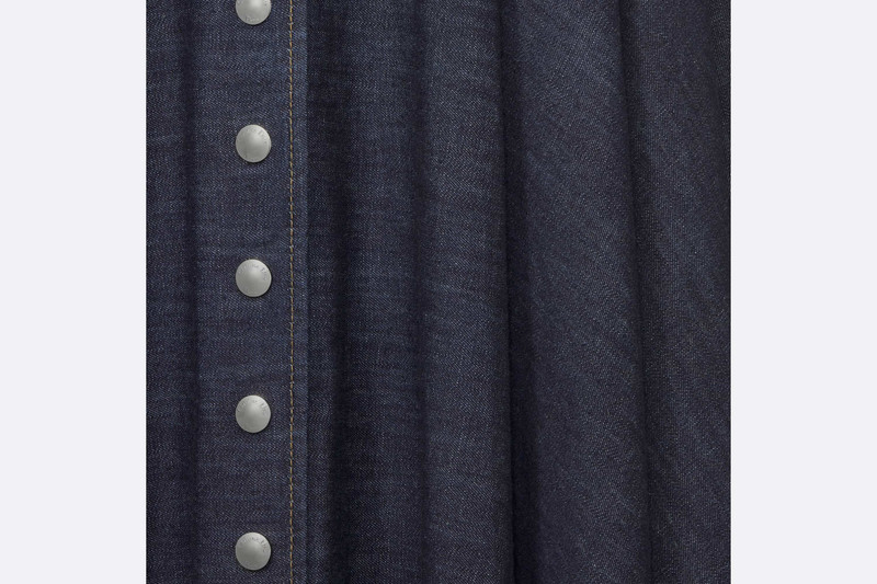 Buttoned Mid-Length Skirt 7