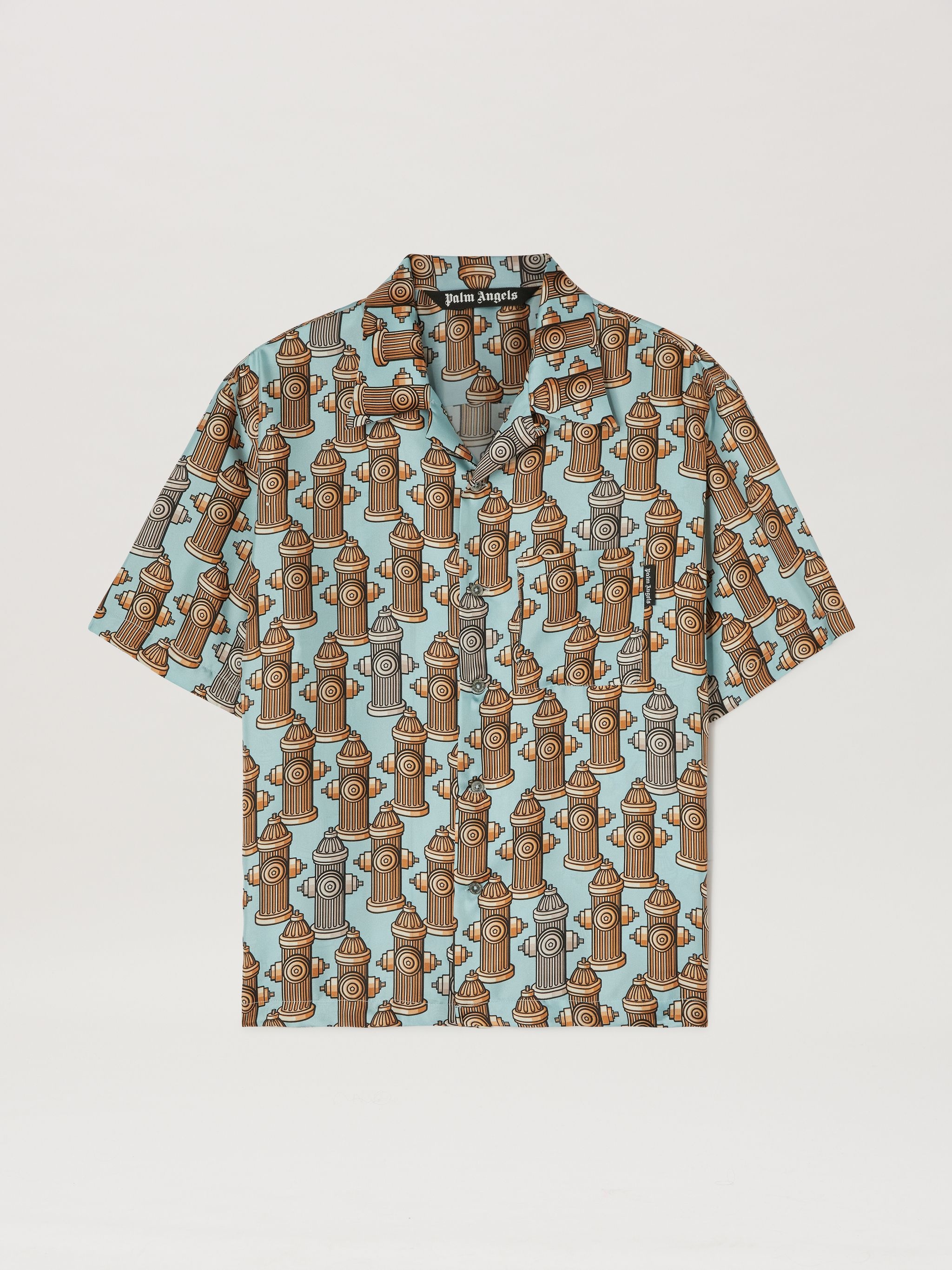 Fire Hydrant Bowling Shirt - 1