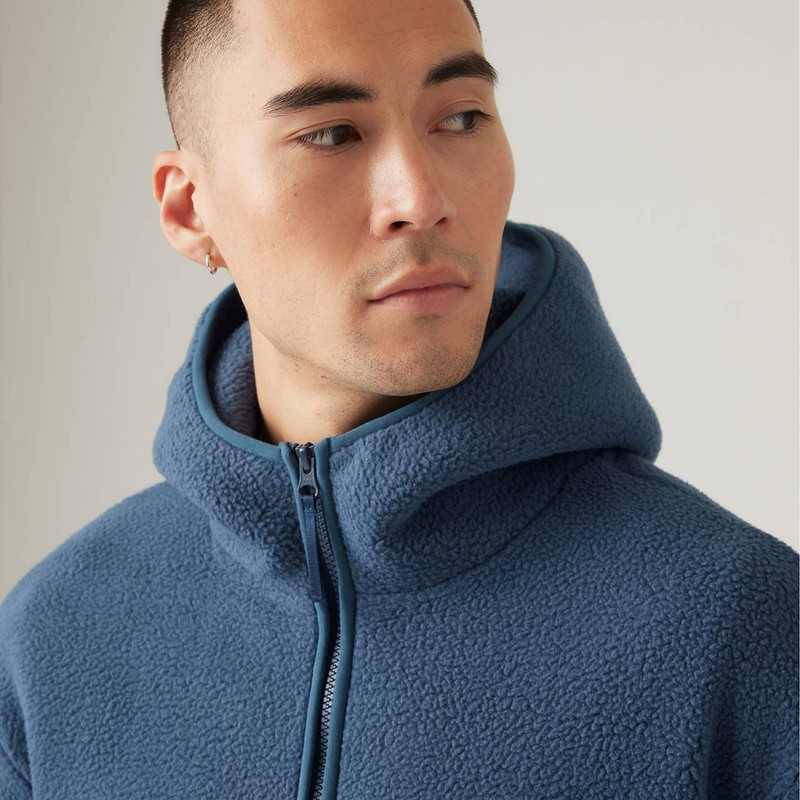 HOODED SHERPA PULLOVER 5