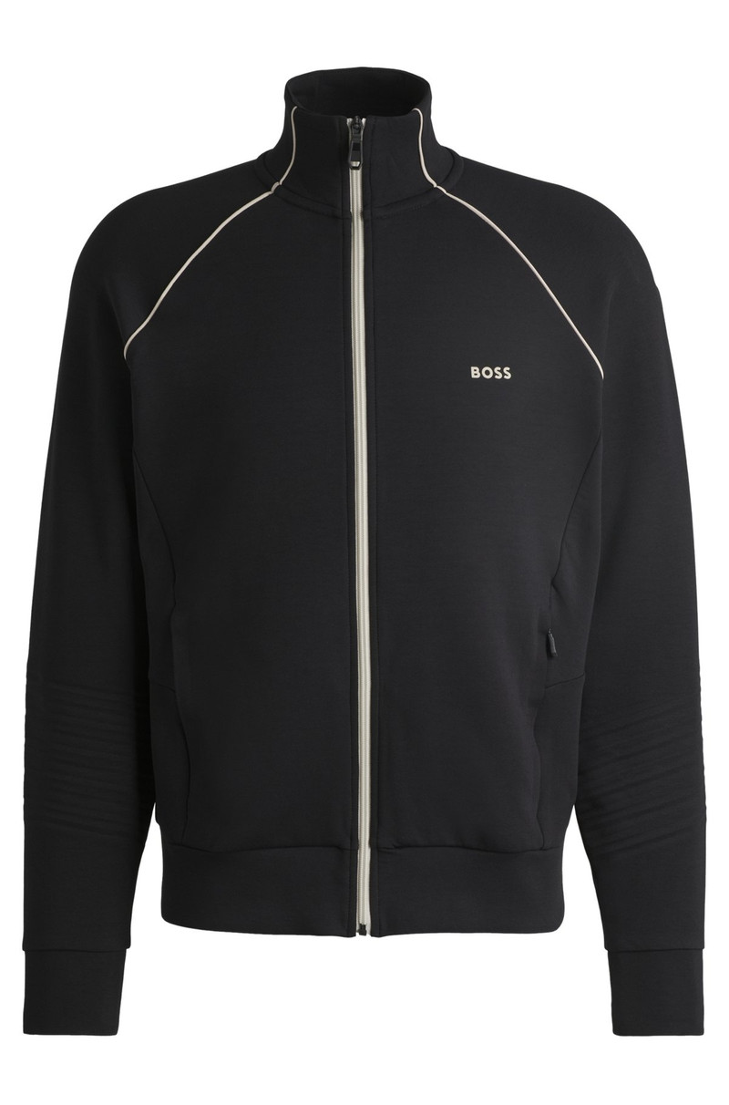 STRETCH-COTTON ZIP-UP SWEATSHIRT 및 브랜드 1