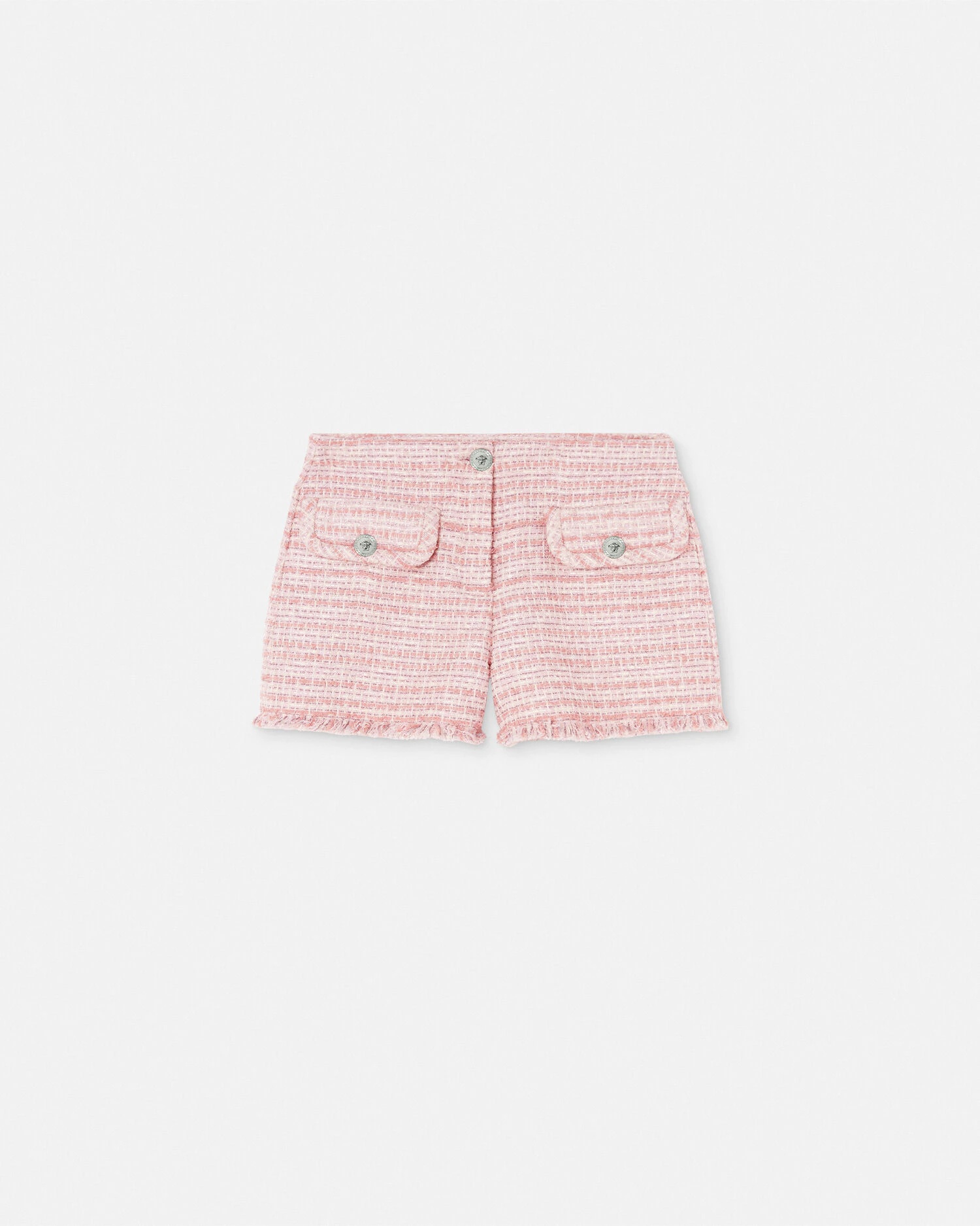 Tweed Mini Shorts - 1