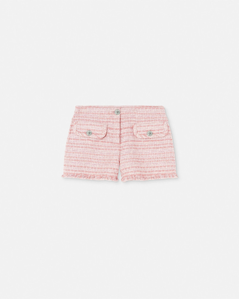 Tweed Mini Shorts - 1