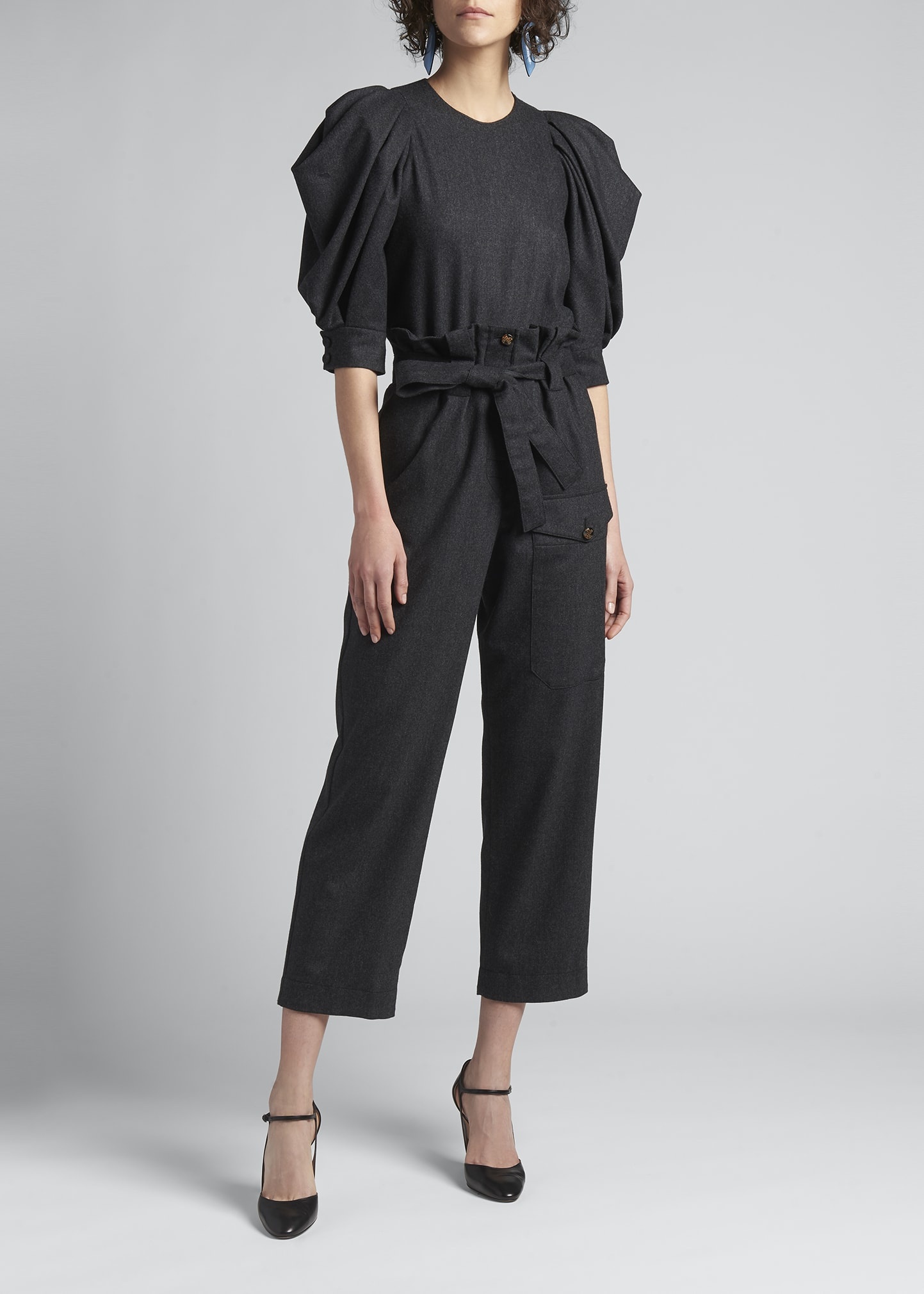 Zip-Hem Skinny-Leg Jersey Pants - 2
