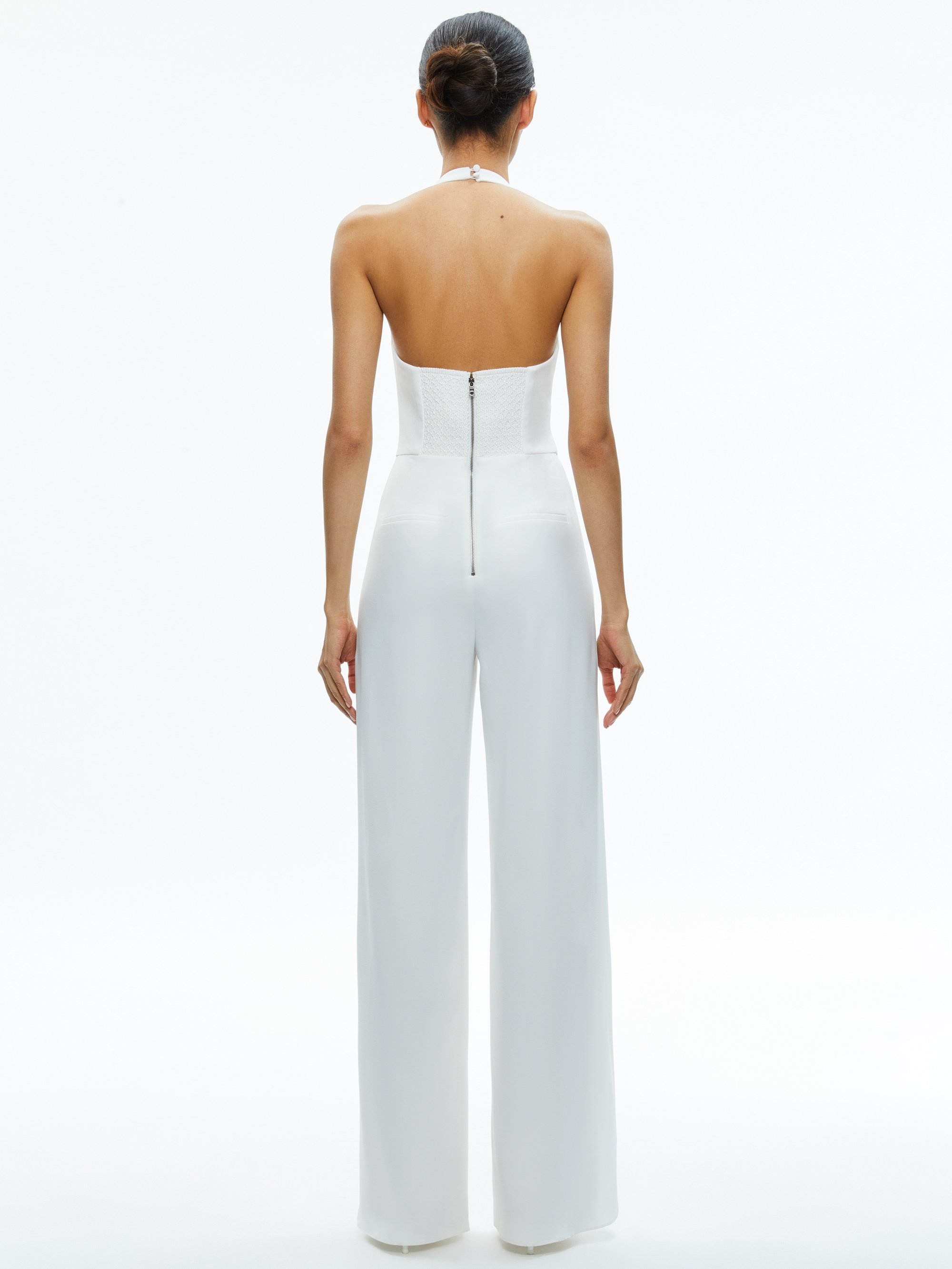 ROBIN HALTERNECK VEST JUMPSUIT - 3