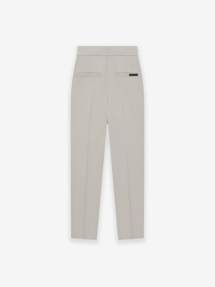 Wool Gabardine Tapered Trouser - 2