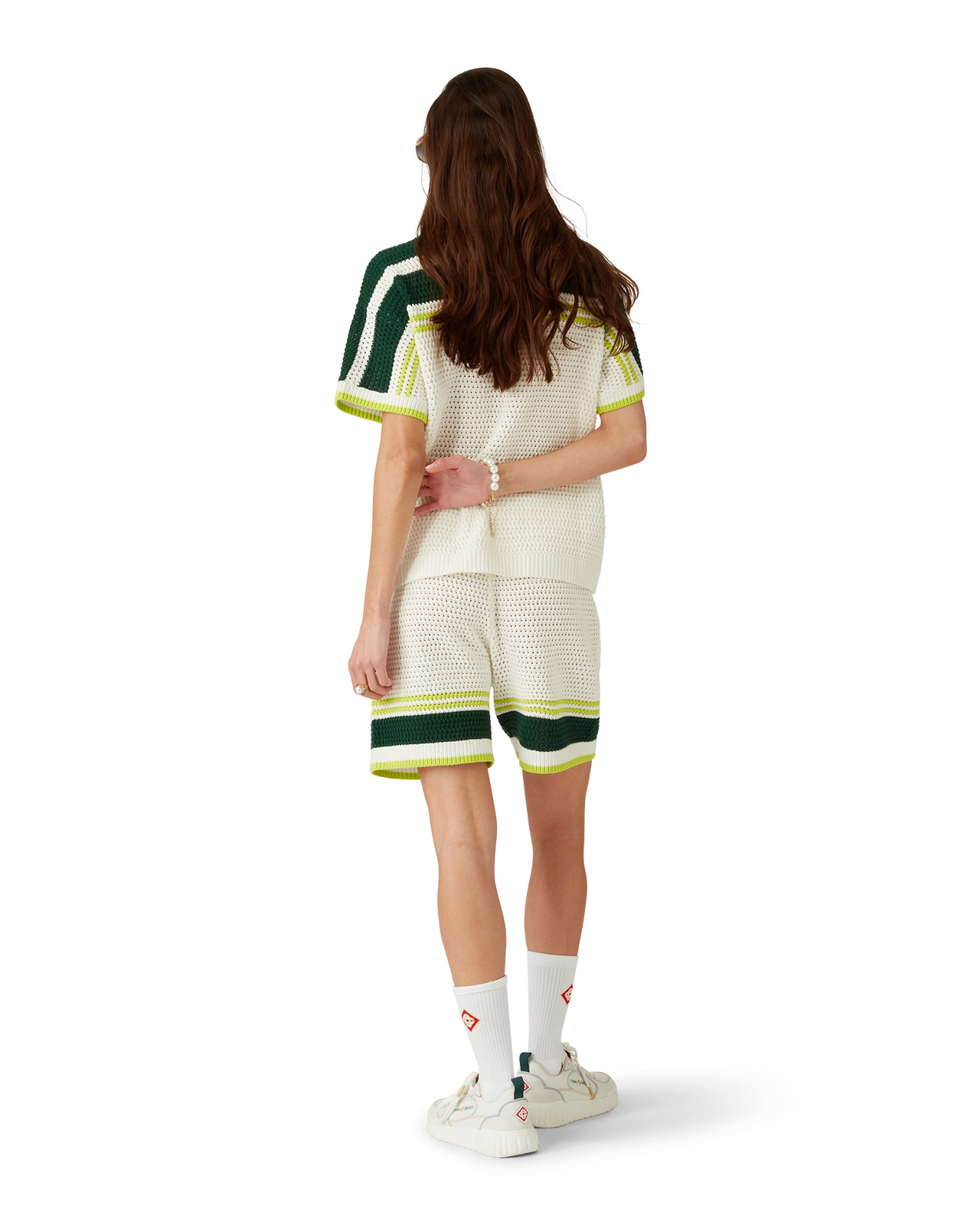 Crochet Tennis Shorts | Casablanca Paris - 3