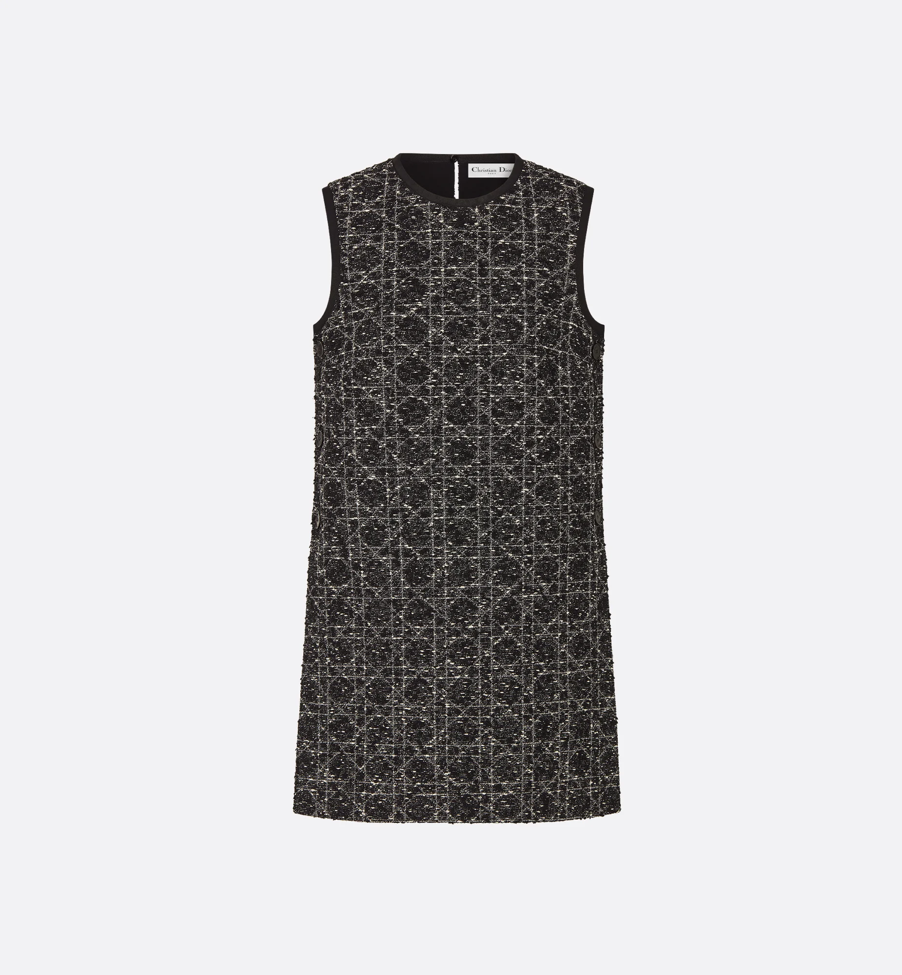 Macrocannage Sleeveless Tunic - 1