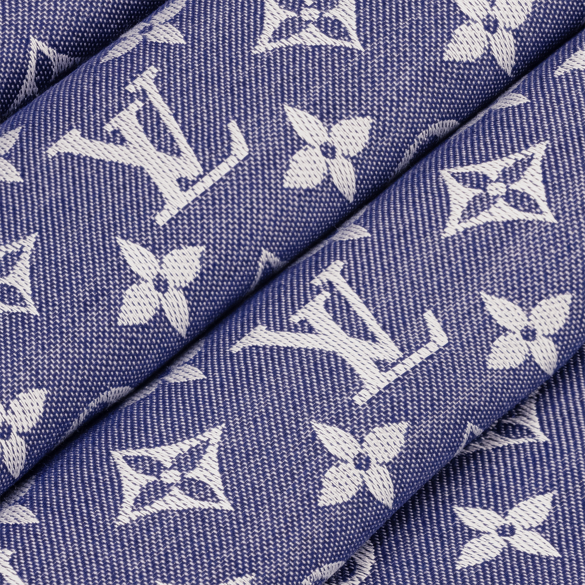 Monogram Denim Shawl - 3