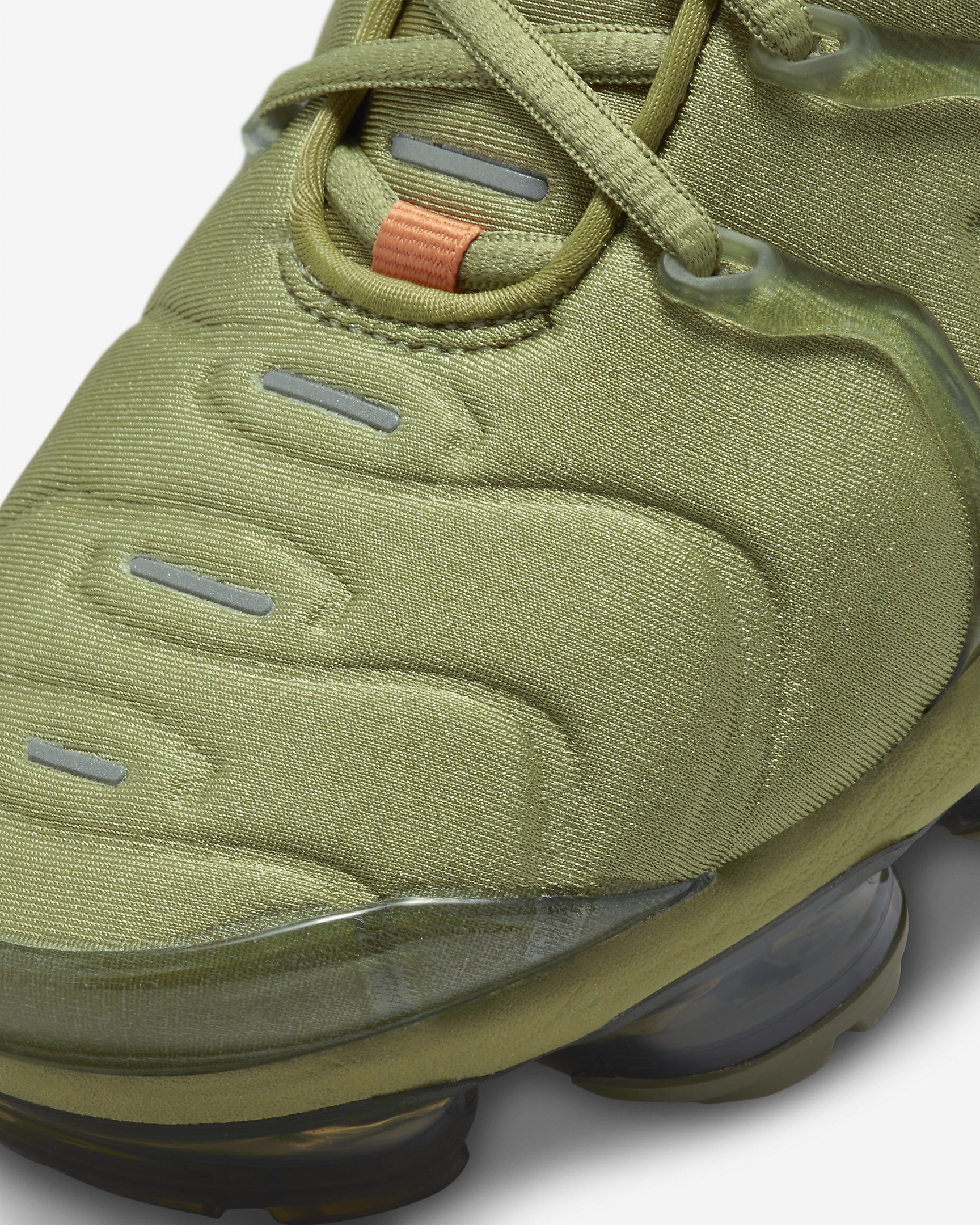 Alligator Olive Green And Orange Vapormax Nike Air Vapormax Plus