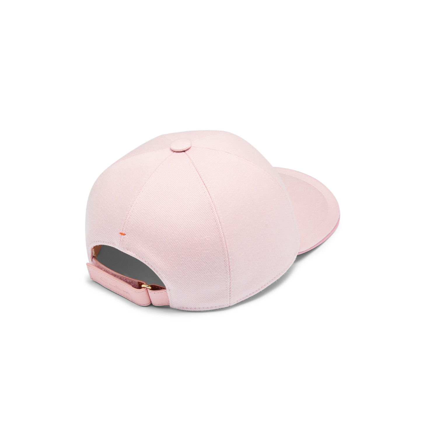 Women's pink cotton baseball cap - 4