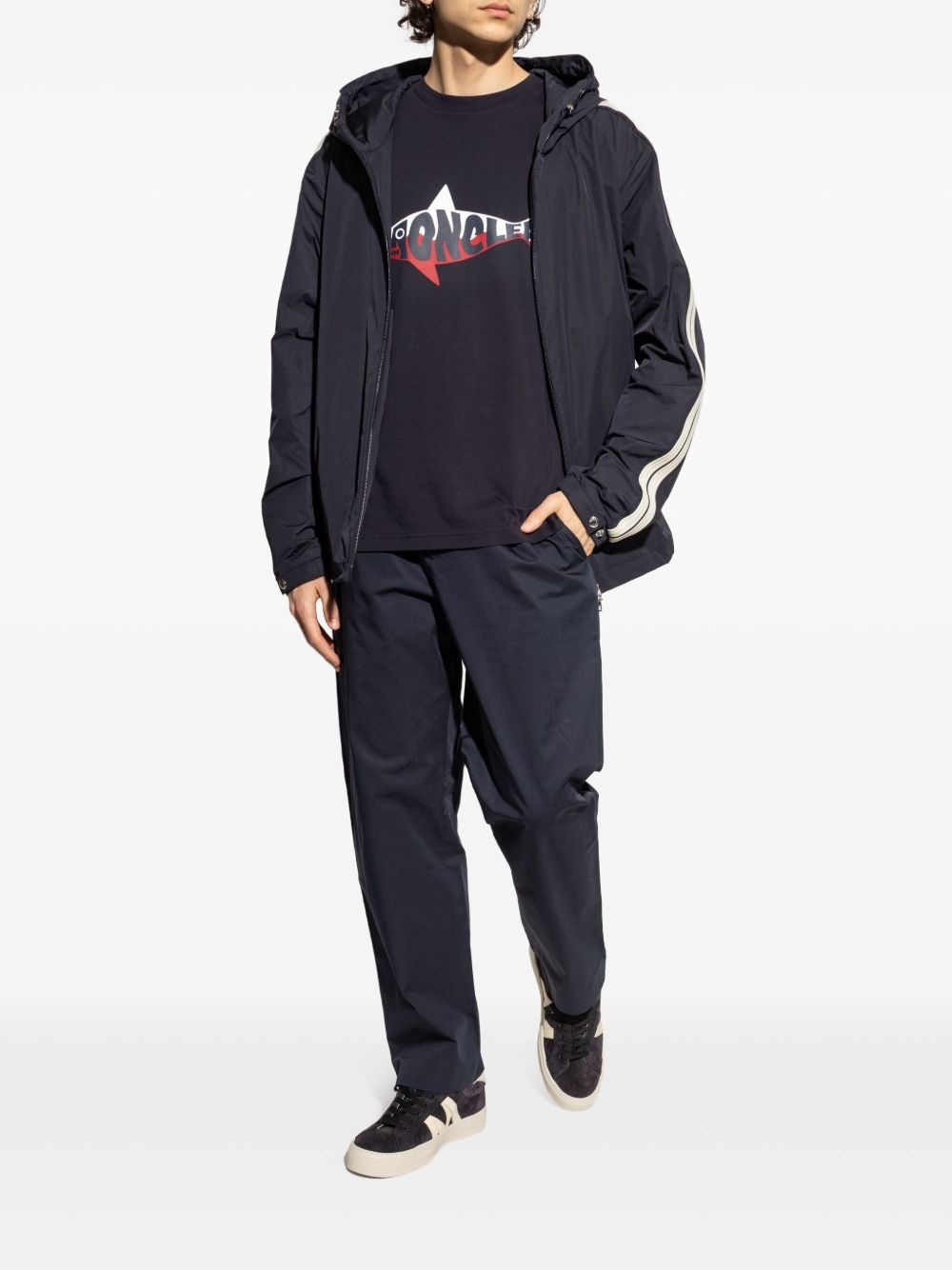 side-stripe jacket - 2