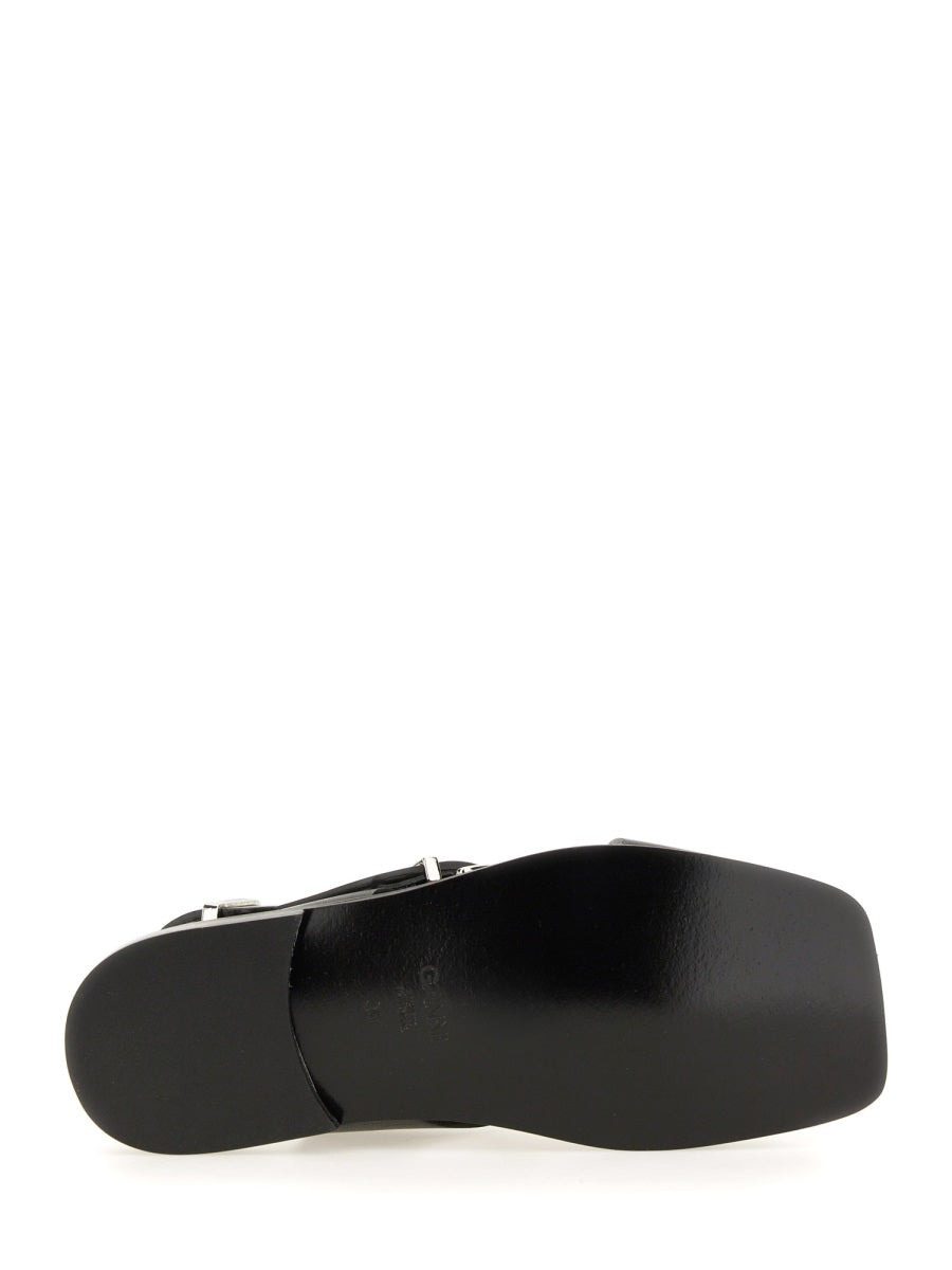 Ganni Women Studded Sandal - 5