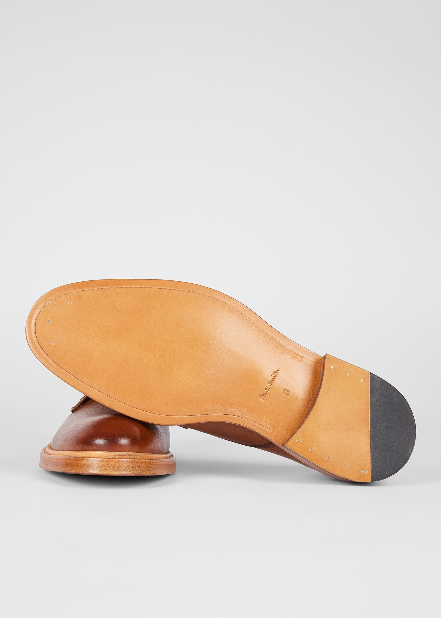 Tan Leather 'Magnum' Shoes - 2
