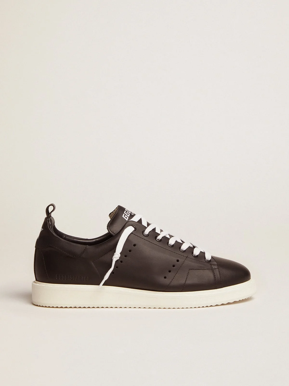 Men's Starter in leather with star printed on the heel tab - 1
