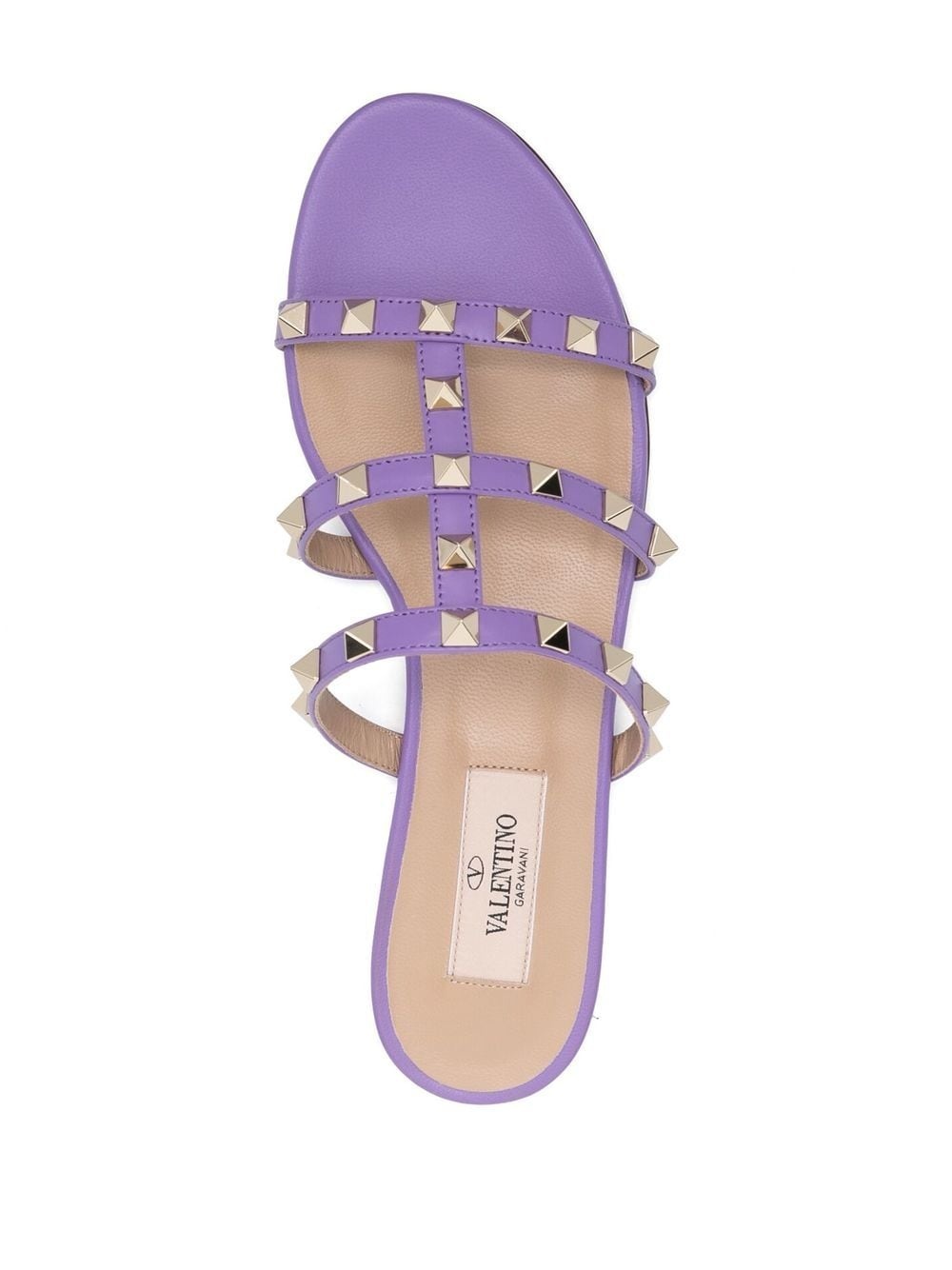 Rockstud flat sandals - 4