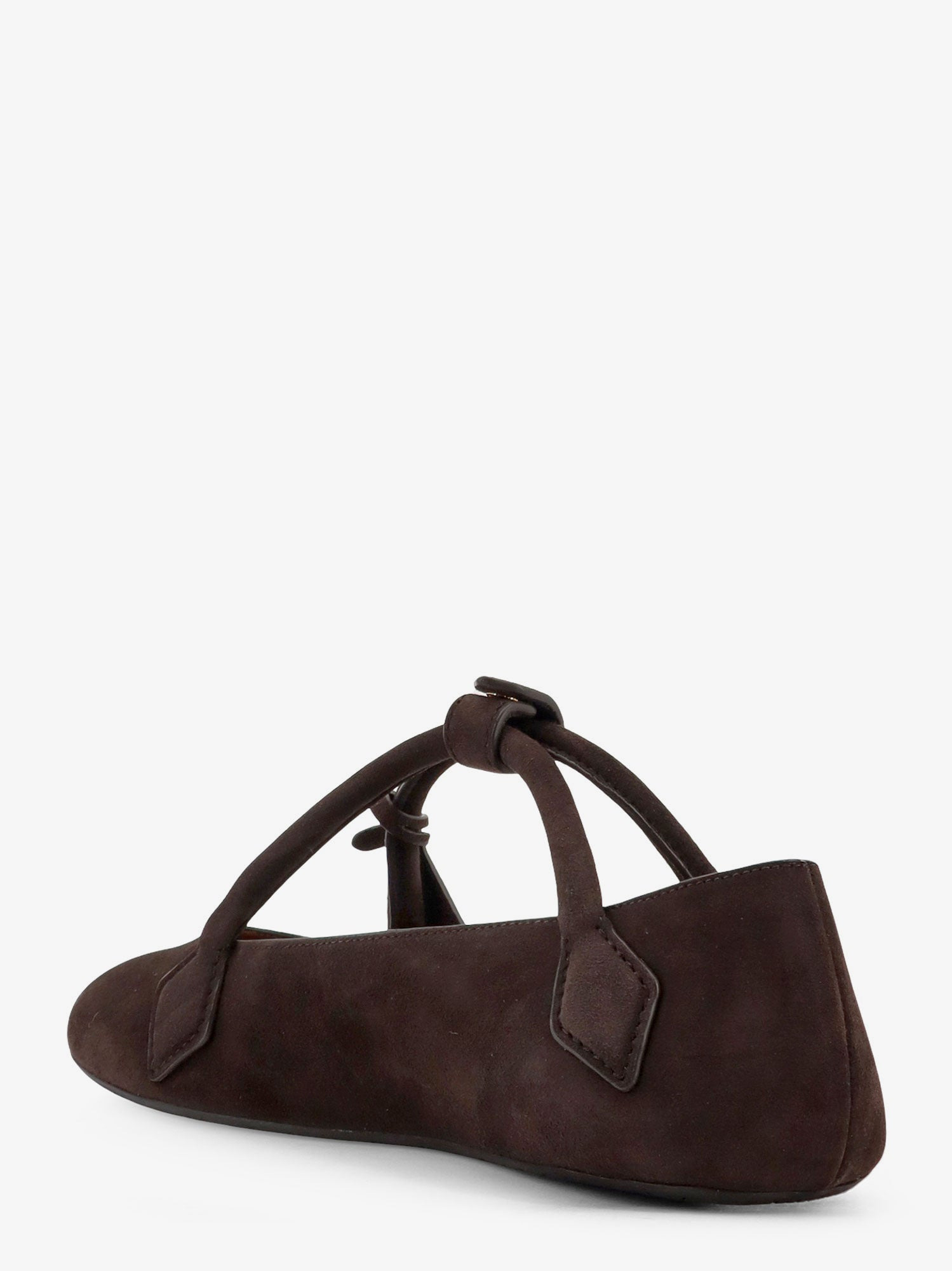 Le Teckel Suede Ballet Flats - 3