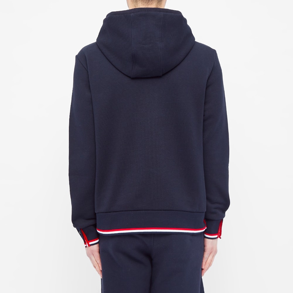 Thom Browne Baseball Icon Stripe Tipped Hoody - 5