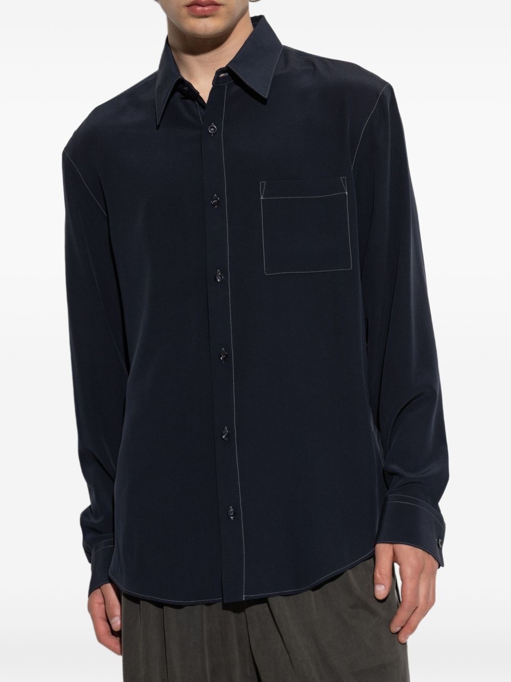 silk shirt - 3