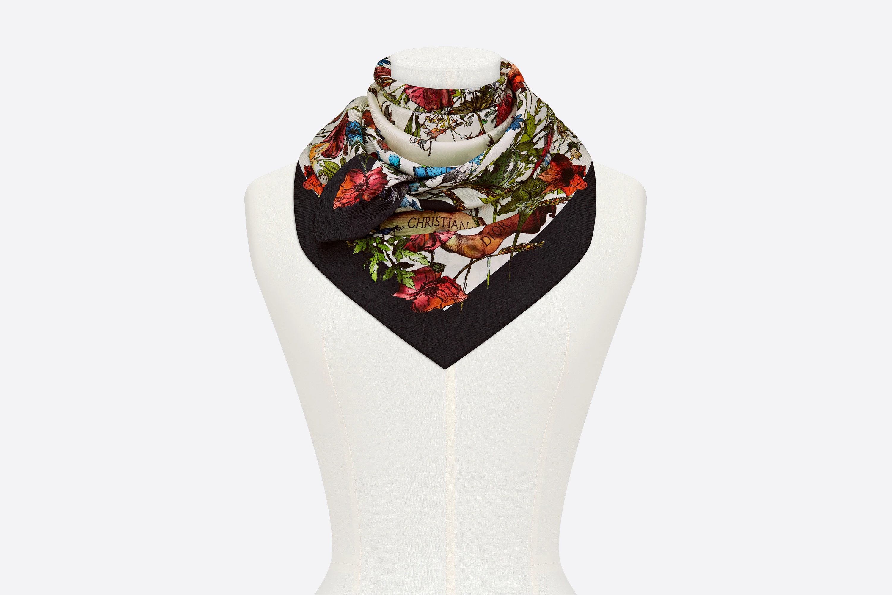 D-Millefiori Square Scarf - 4