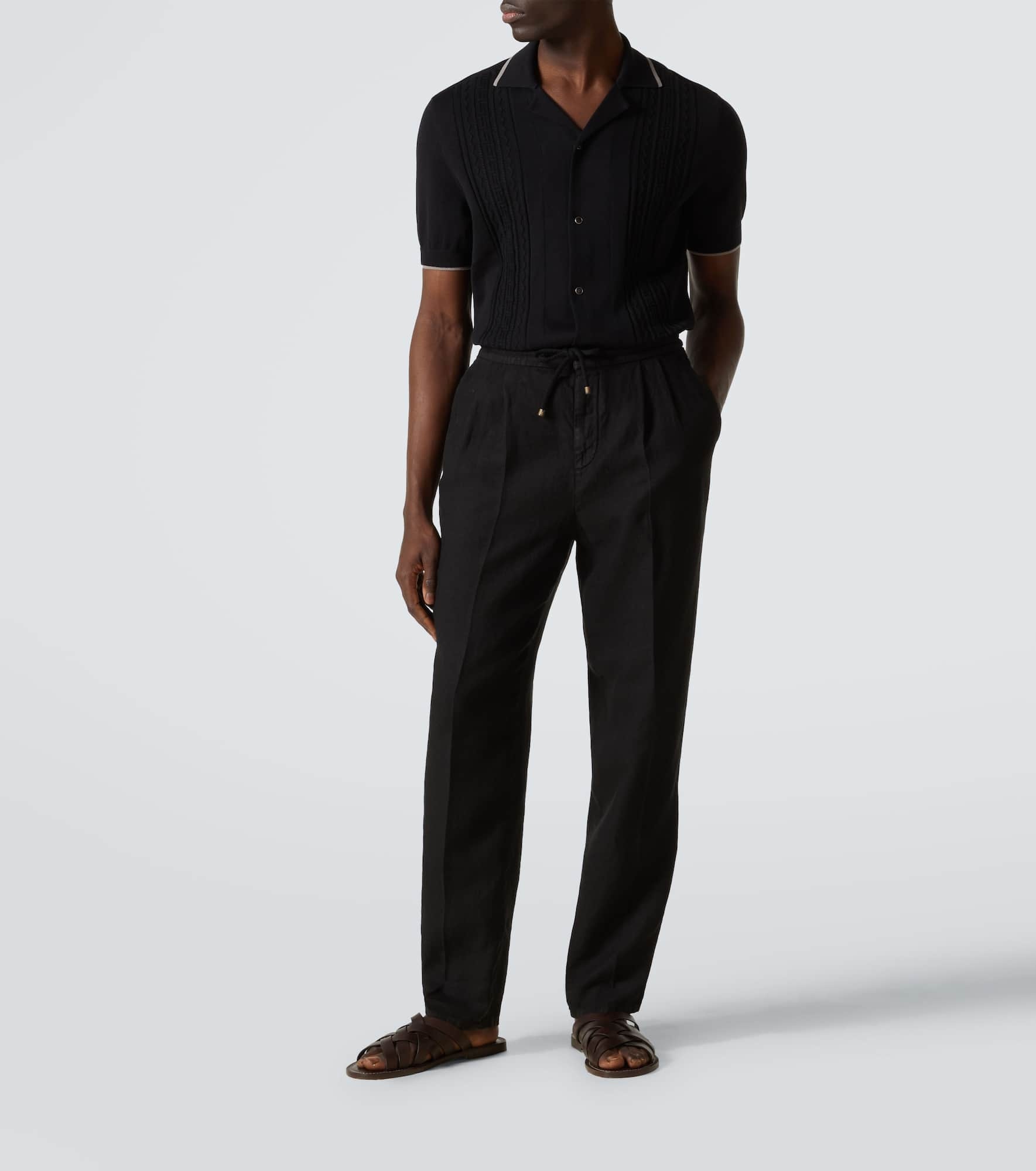 Linen chinos - 2