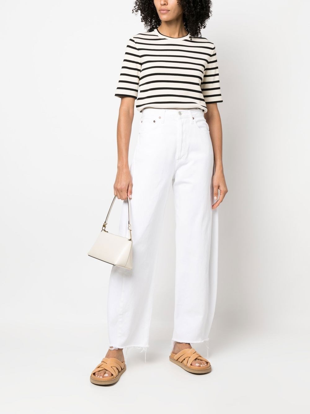 Striped cotton t-shirt - 3