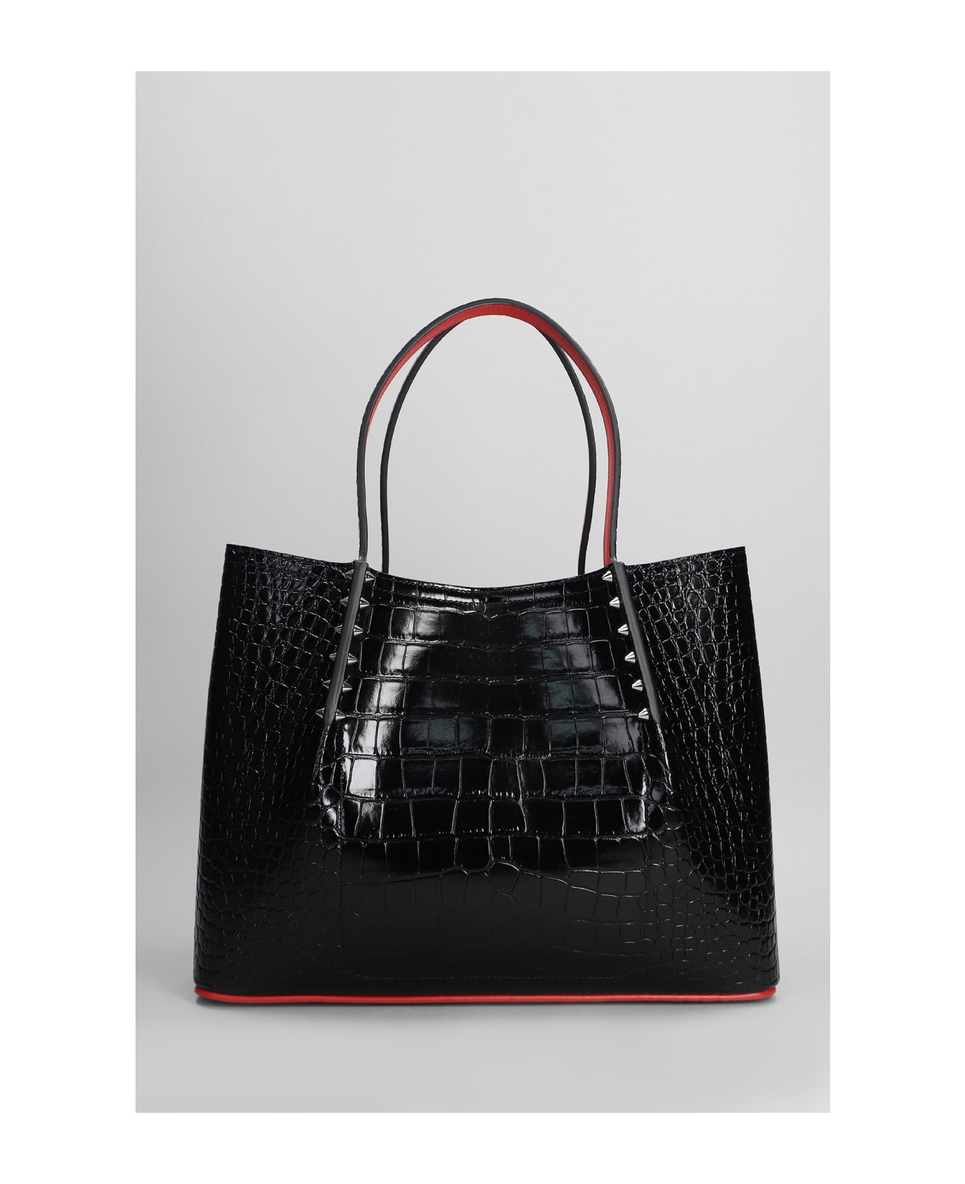 Cabarock Tote In Black Leather - 3