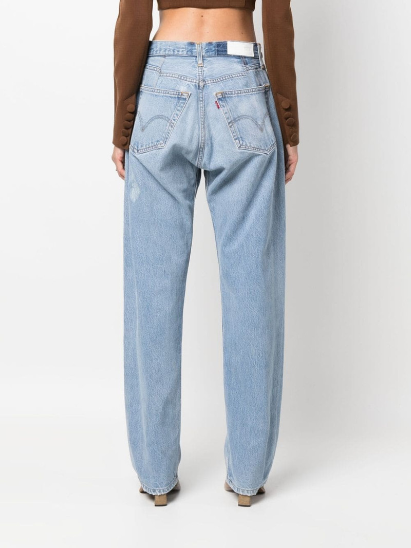 90's straight-leg jeans 4