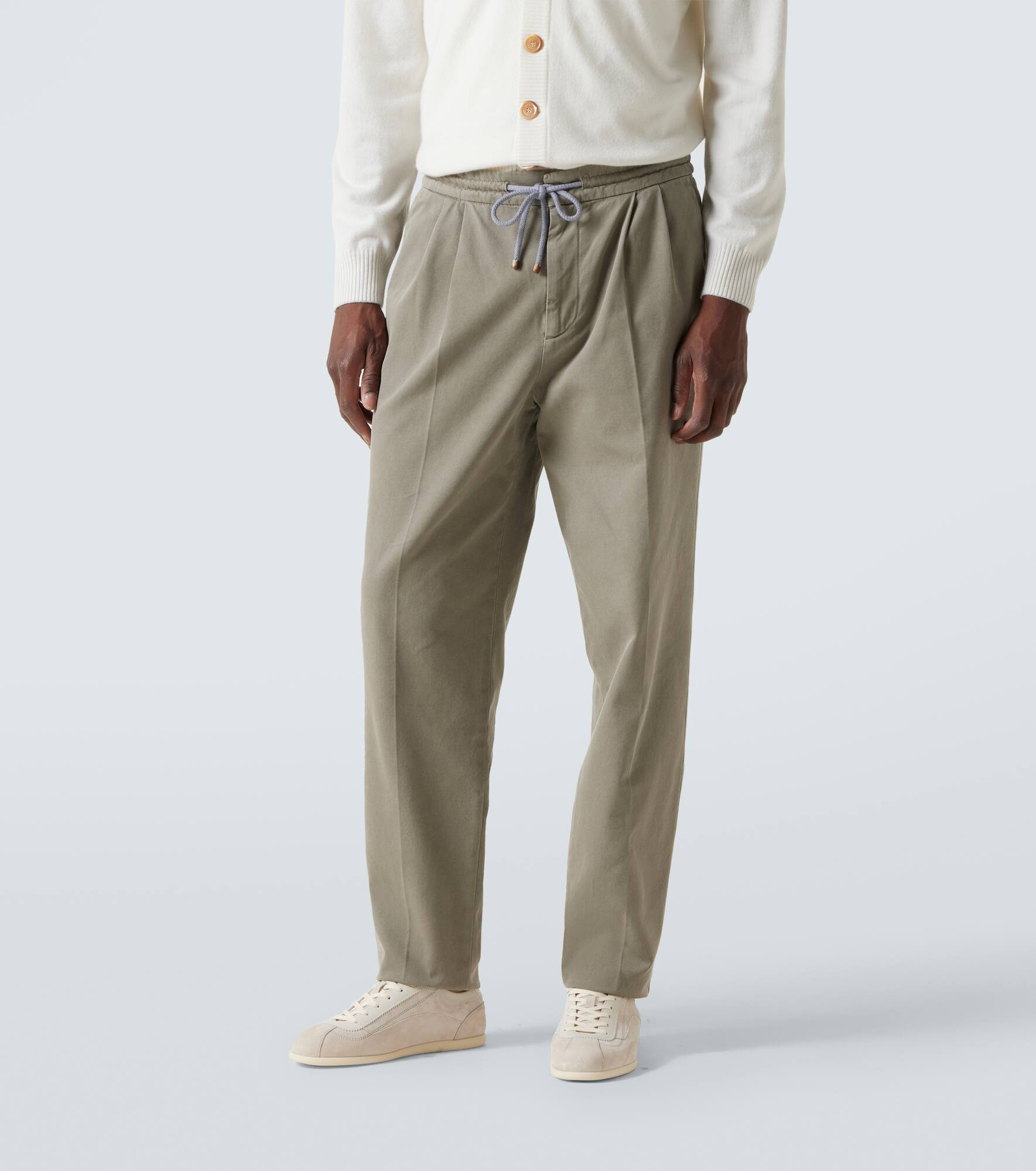 Cotton straight pants - 3