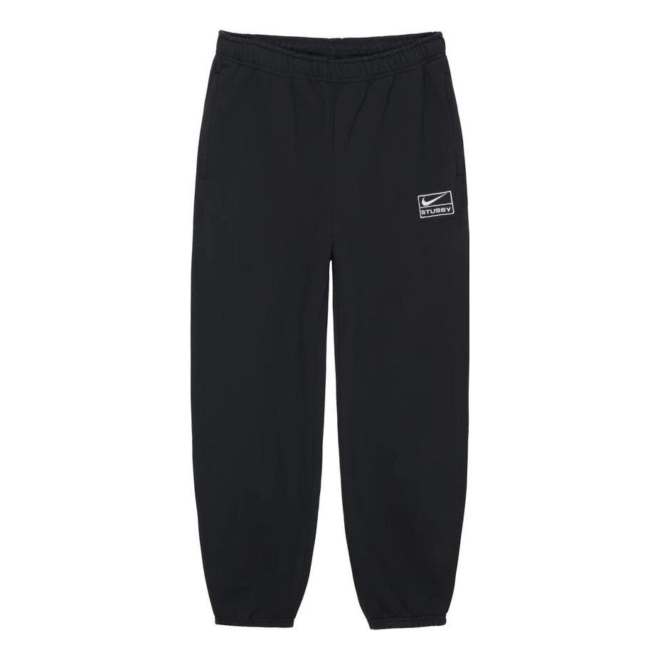 Nike x Stussy Washed Sweatpants 'Black ' DO5297-010 - 1