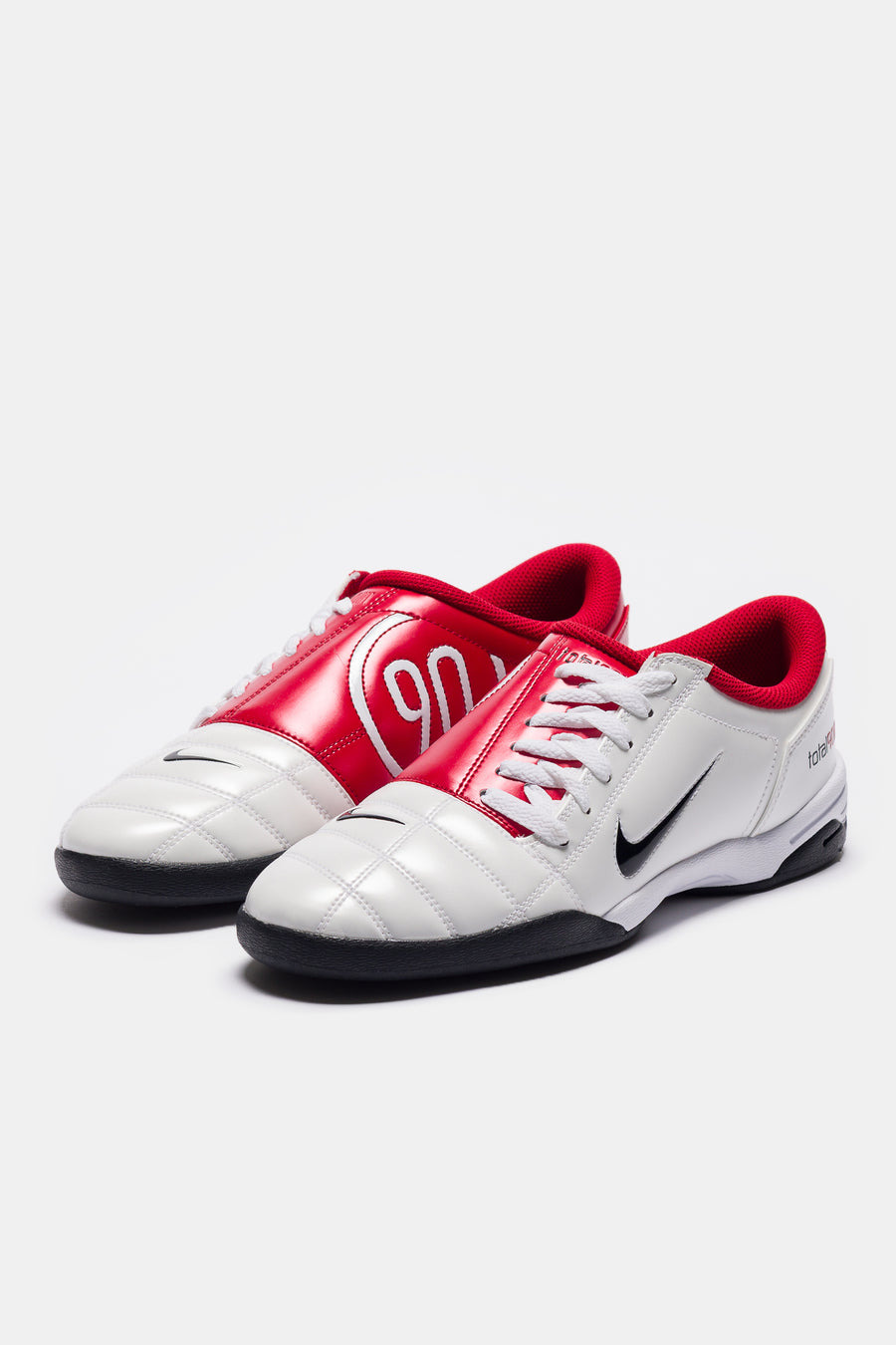 Total 90 Sneaker in White/Black/Gym Red - 3