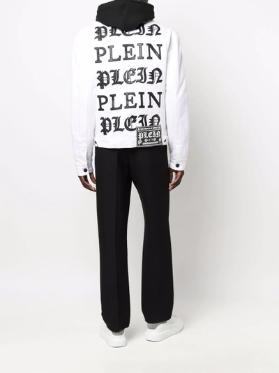 PHILIPP PLEIN Gothic Plein denim jacket outlook