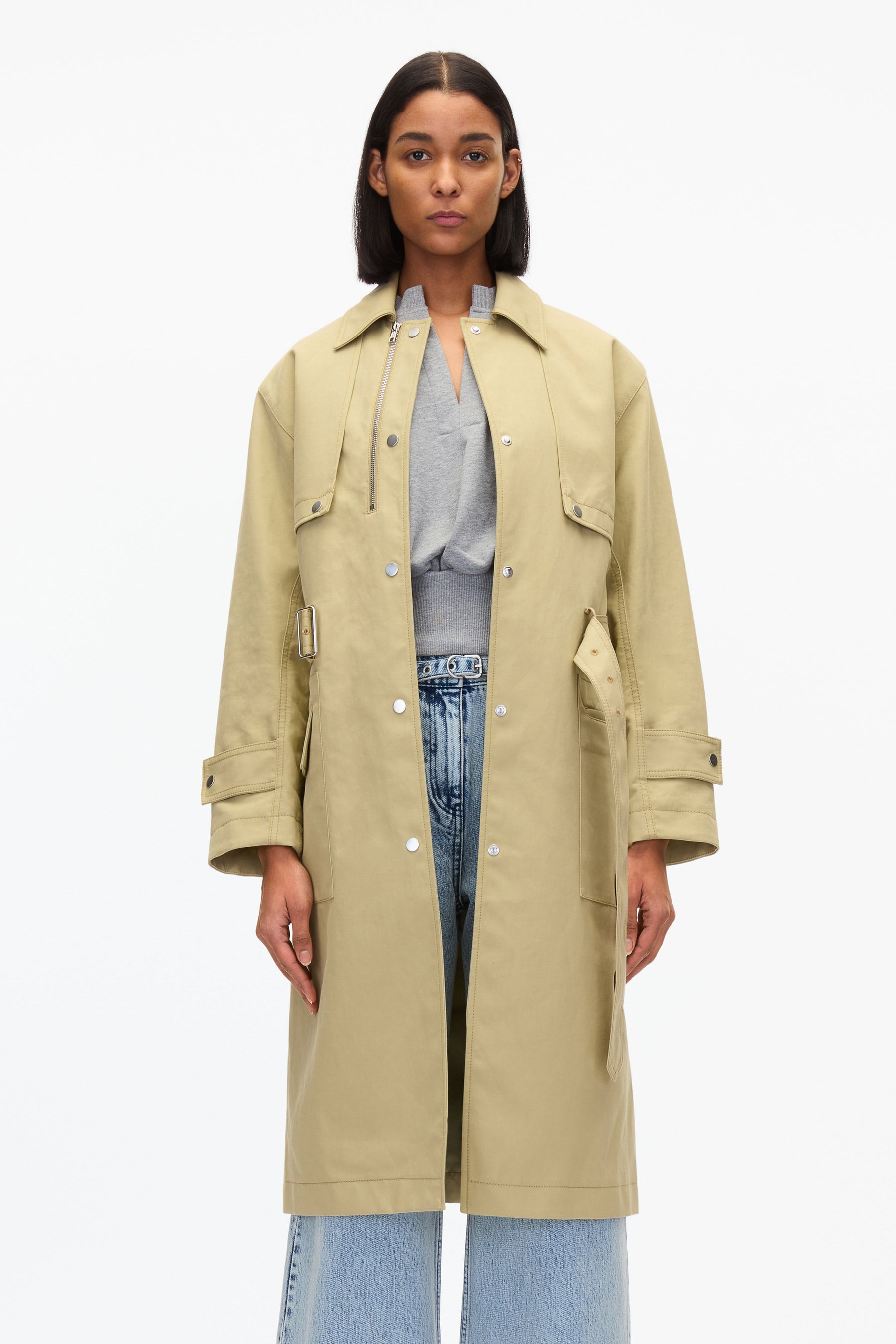 Convertible Mac Trench Coat - 3