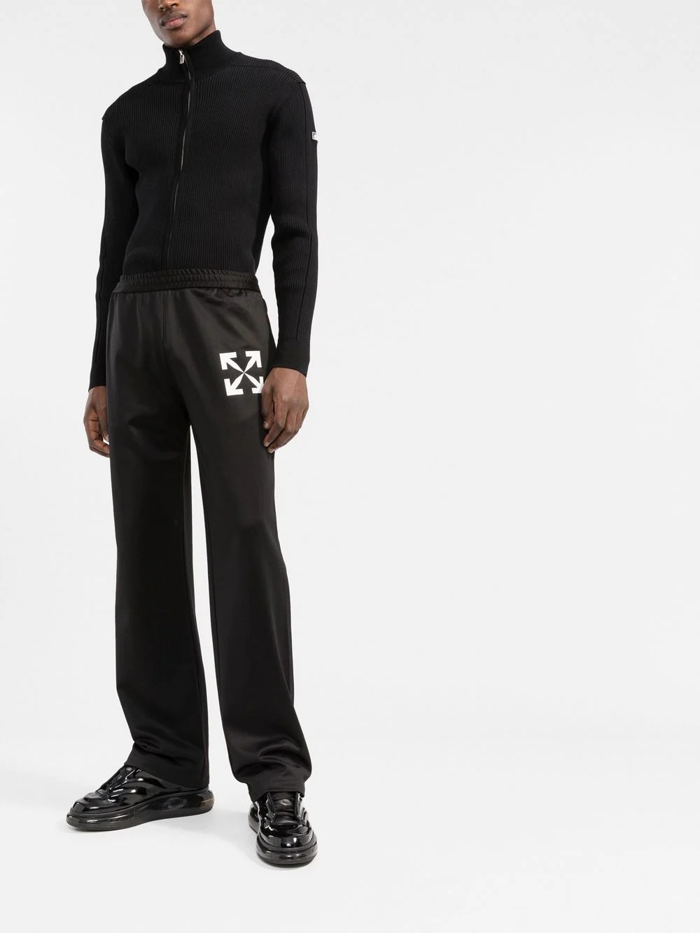 Arrows-motif track pants - 2