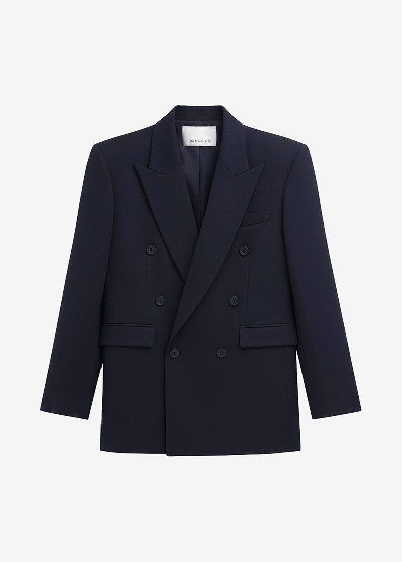Monterey Structured Blazer - Dark Navy 1