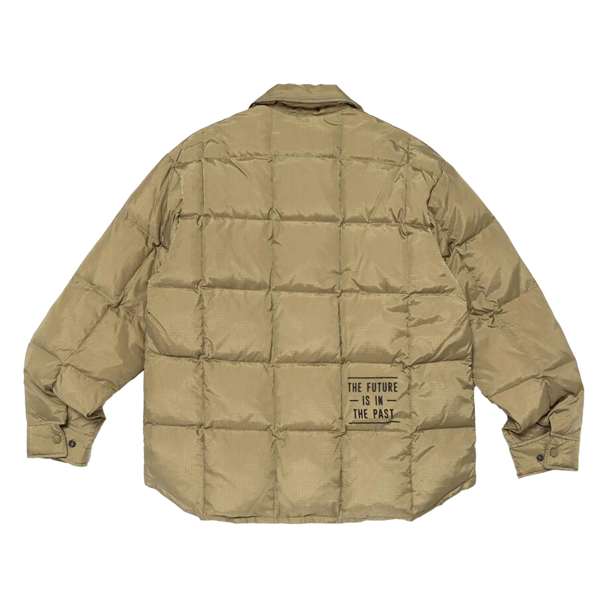 Human Made Down Shirt Jacket 'Olive Drab' - 2