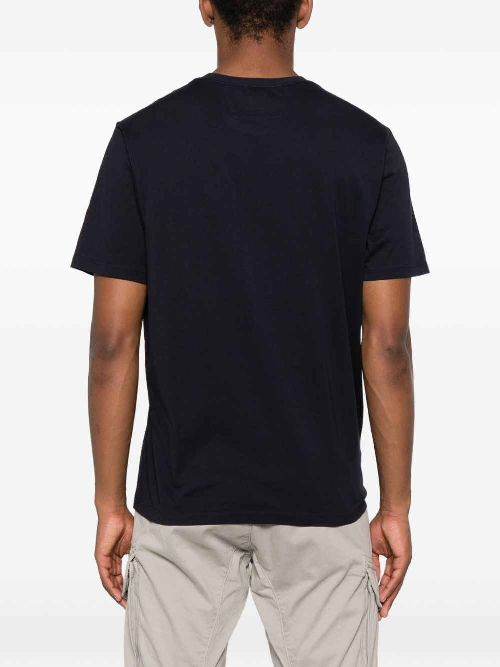 logo-print cotton T-shirt - 3