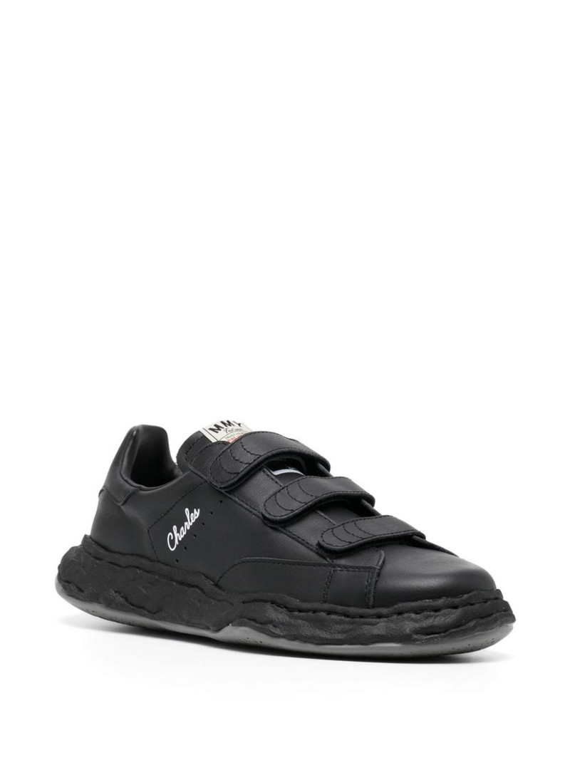 Maison MIHARAYASUHIRO Charles touch-strap leather sneakers outlook