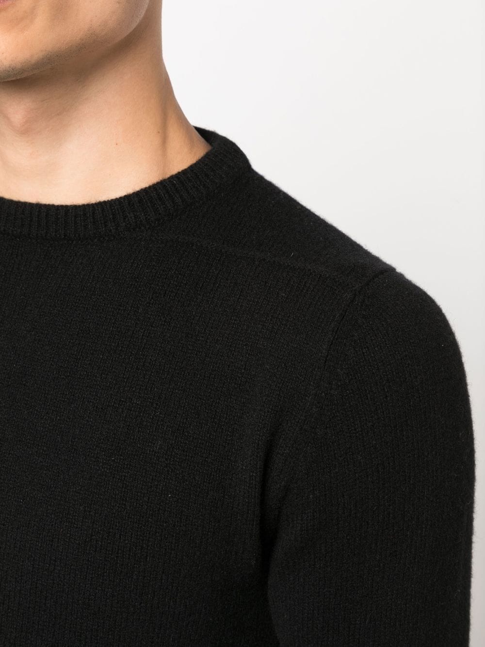 crew-neck knitted jumper - 5
