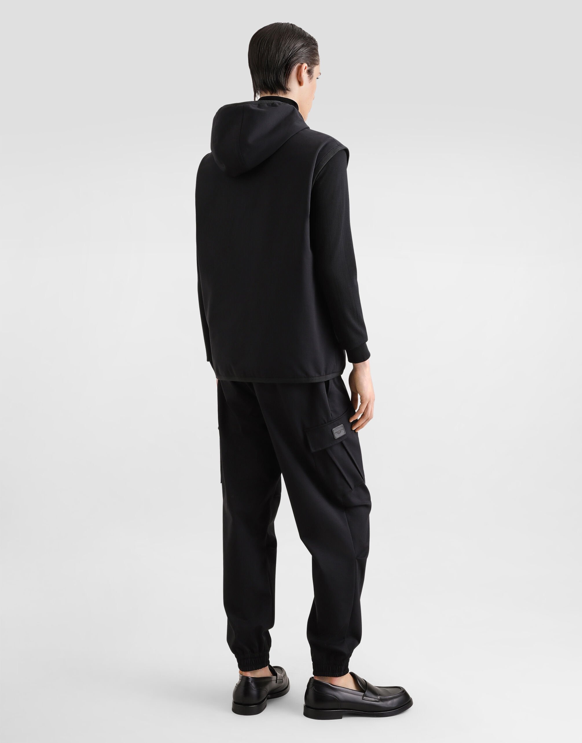 Cotton cargo pants with tag - 3